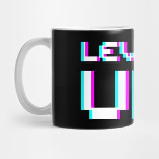 Level Up - bold White Mug